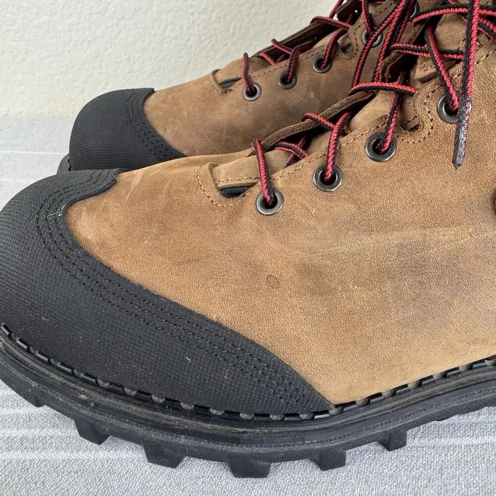 Red Wing Burnside 6 Inch Waterproof Safety Toe Work Boots 2410 Leather Brown 11